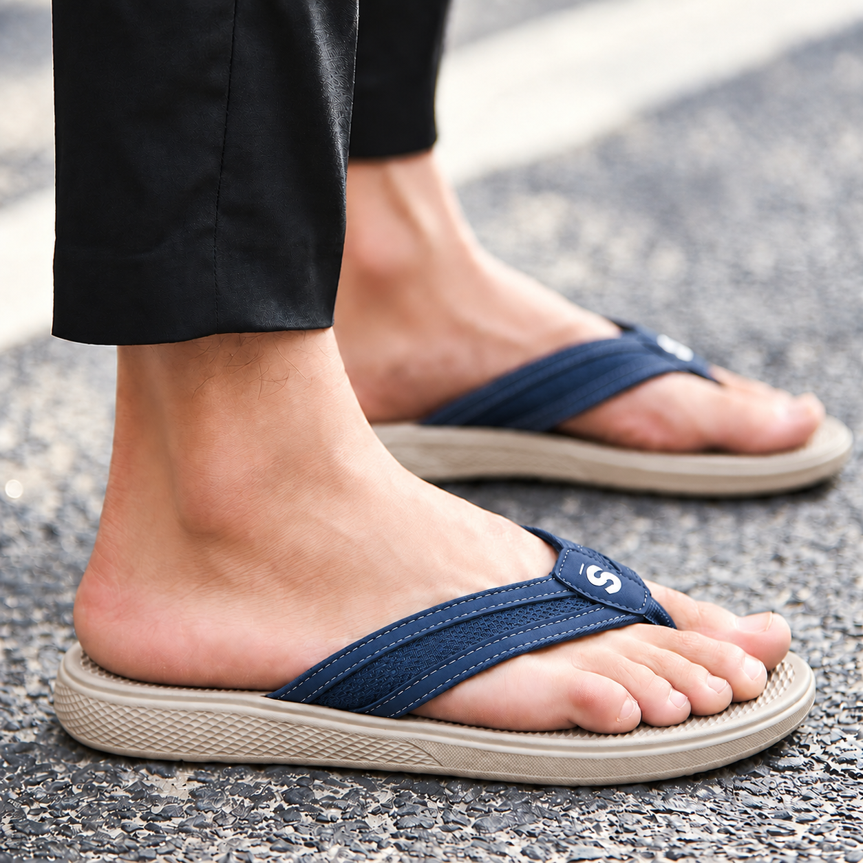 Men’s Sport Flip Flops – Lightweight Comfort for Daily Walks - Image 4