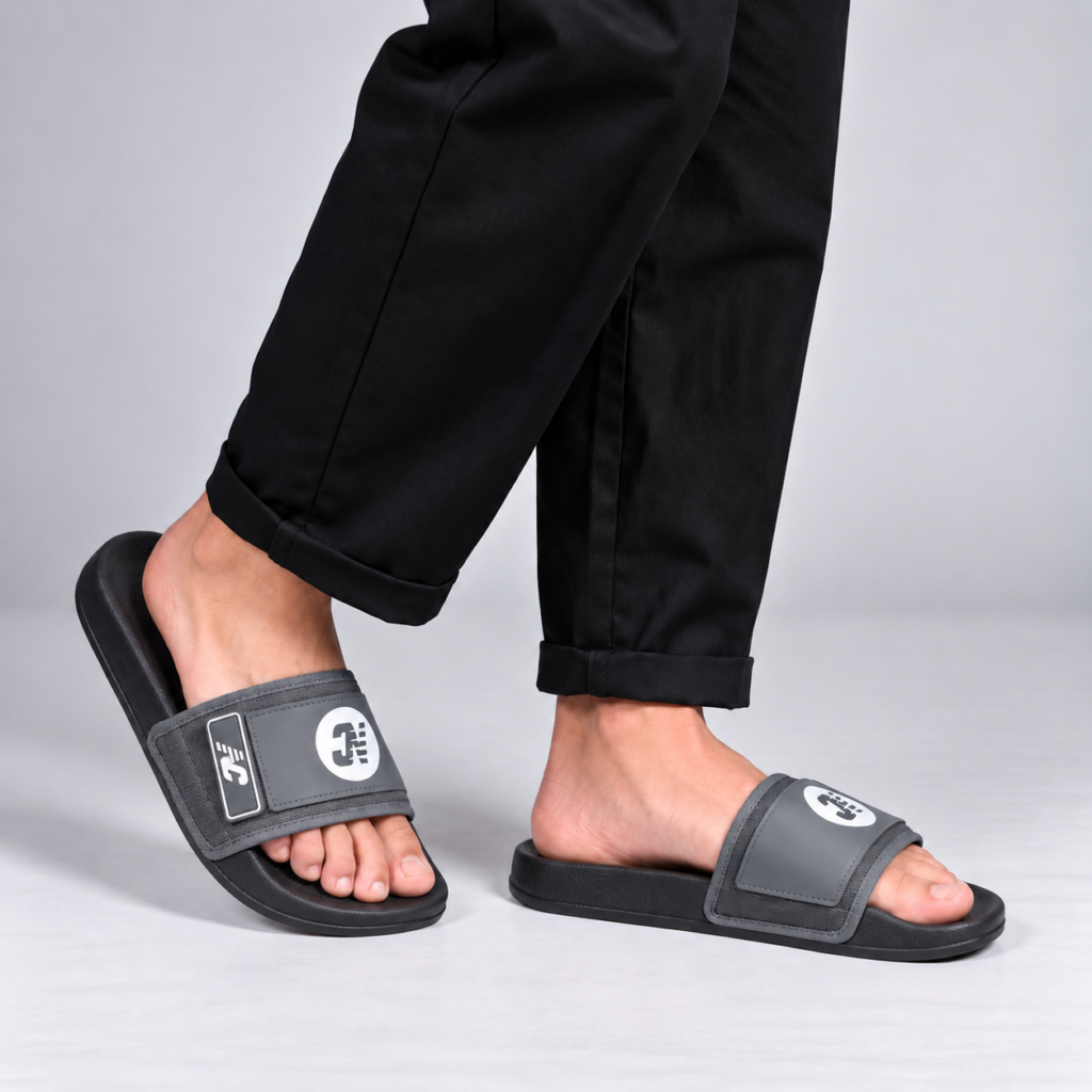 Men’s Signature Strap Slides – Stylish Fashion & Everyday Comfort