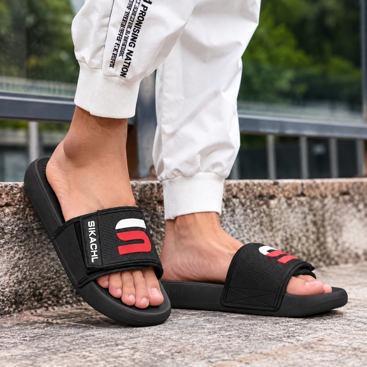 Men’s Stylish Casual Lightweight Slides - Image 5